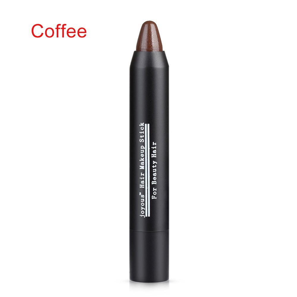Hairline shading powder pen in coffee-brown shade, with black refill barrel