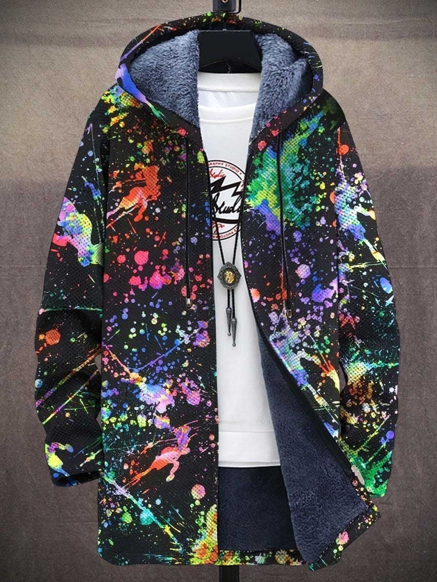 Men's Stylish Printed Jacket Men's Digital Printed Stand Collar Jacke | Ectron Online