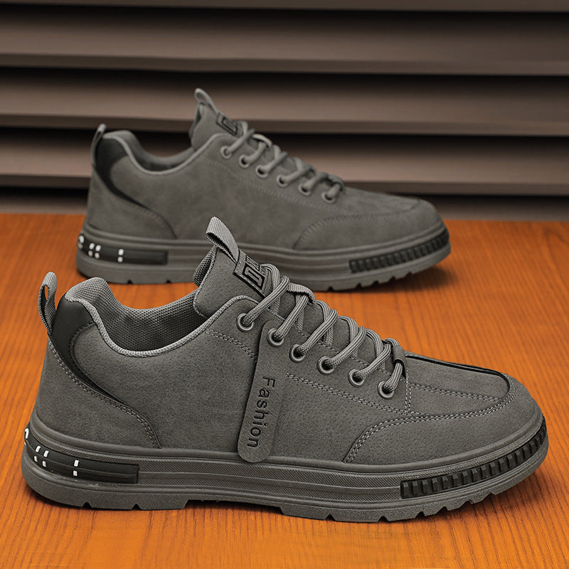 Men’s Casual Sports Sneakers – Breathable, Platform & Lace-up Men's Sports Shoes Casual Sneakers Outdo | Ectron Online