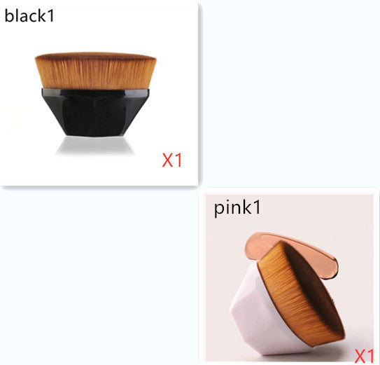 Flat & Tapered Foundation Brush Set | BB Cream & Powder Foundation Brush BB Cream Makeup Brushes | Ectron Online