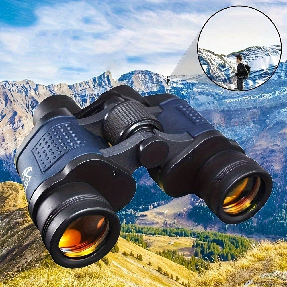 60x60 High-Powered Binoculars | Night Vision & Coordinate Compass