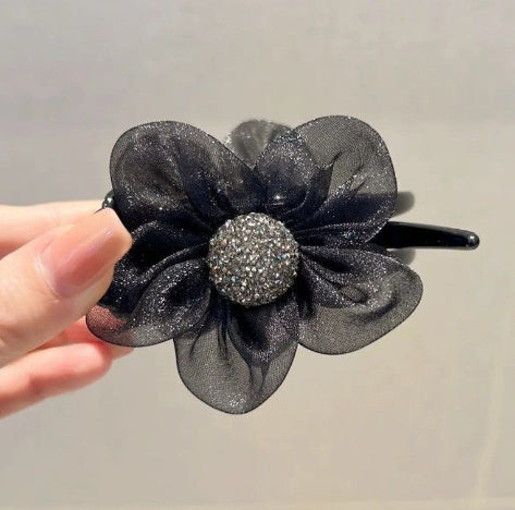 Elegant Bun Grabber Clip – Minimalist Floral Hair Accessory Bun Grabber Clip Headdress Sense Barrett | Ectron Online