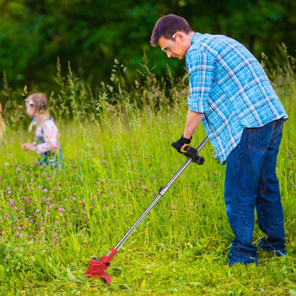 Adjustable Telescopic Weed Trimmer - Ergonomic Grass Trimmer