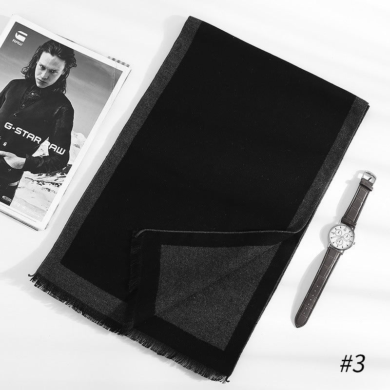 Simple Brushed Artificial Silk Scarf Artificial Silk Brushed Scarf Autumn And | Ectron Online