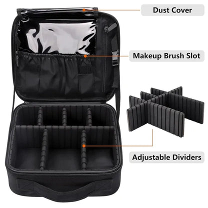 Professional Travel Cosmetic Bag Travel Cosmetic Bag, Women's Portable Co | Ectron Online