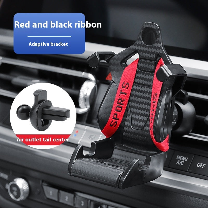 Racing Seat Car Phone Holder | 360 Degree Rotatable Racing Seat Shape Car Phone Holder Auto Air Vent Mobile Phone Clip 360 Degree Rotatable Car Cellphone Rack For Car Interior | Ectron Online