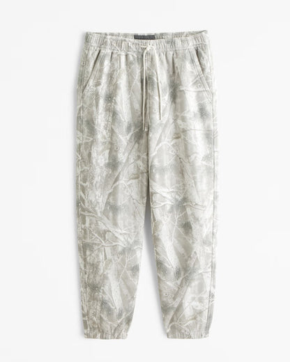 Digital Printed Fleece Couple's Pants Trousers