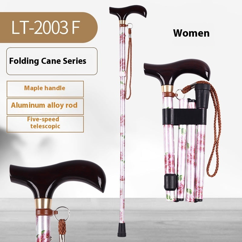 Multifunctional Non-Slip Smart Retractable Folding Cane Multifunctional Non-slip Smart Retractab | Ectron Online