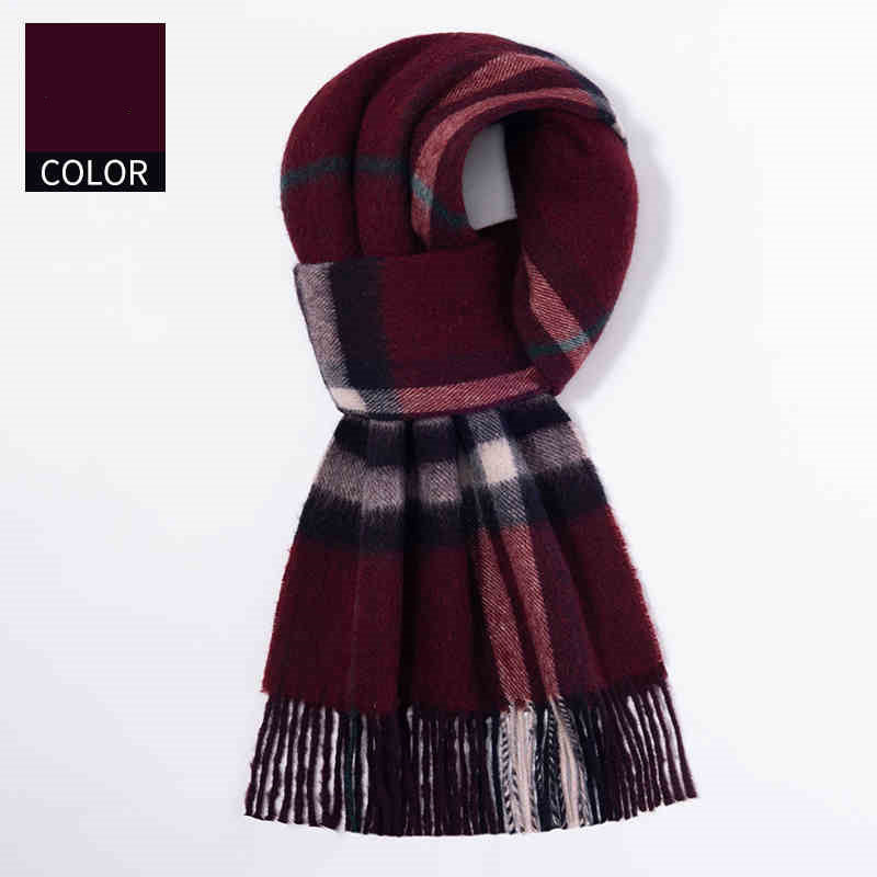 New Men's Cashmere Scarf Winter New Men's Cashmere Scarf | Ectron Online