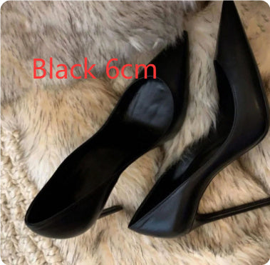 Women's Black Stiletto High Heels - Hotel Work Shoes Hotel Work Shoes Women's Black High Heel | Ectron Online