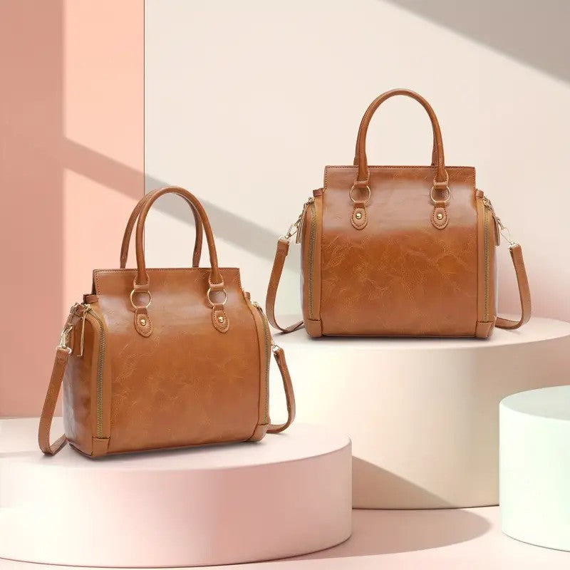 Women's Leather Shoulder Bag - Multifunctional Handbag & Tote Women's Multifunctional Leather Shoulder | Ectron Online