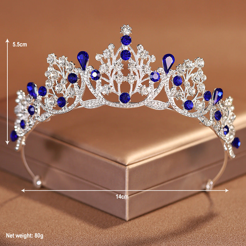 Bridal Princess Crown Headdress - Wedding Dress Hair Accessories Crown Bridal Headdress Princess Crown We | Ectron Online