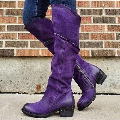 Women's Round Head Martin Shoes Women's Round Head European And American | Ectron Online
