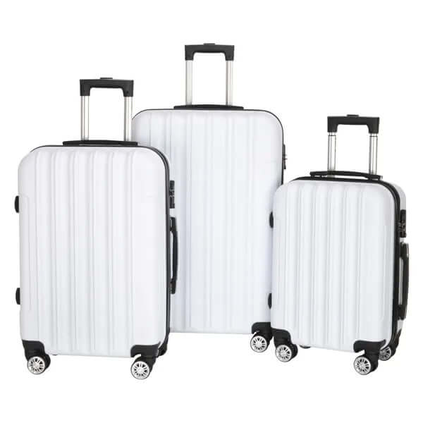 3-in-1 Multifunctional Large Capacity Travel Suitcase - Pearl White 3-in-1 Multifunctional Large Capacity Tr | Ectron Online