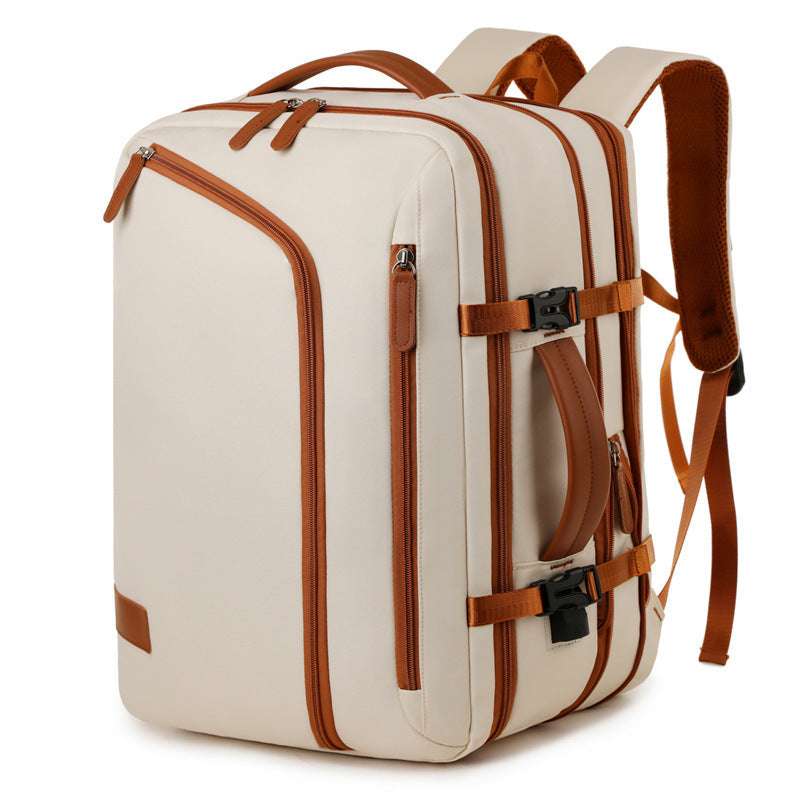 Female Vacuum Compression Large-capacity Backpack