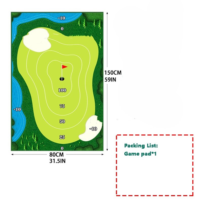 Golf Training Mat for Swing Practice Golf Training Mat For Swing Parent-child | Ectron Online