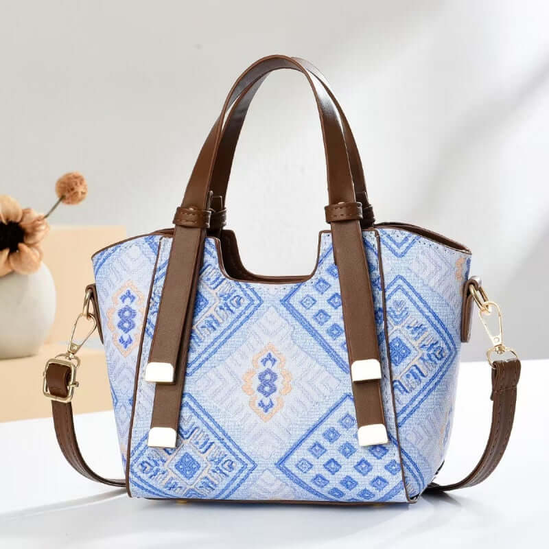 Monogram Boston Pillow Bag - Luxury Jacquard Embroidered Handbag New Model Monogram Boston Pillow Bag - W | Ectron Online