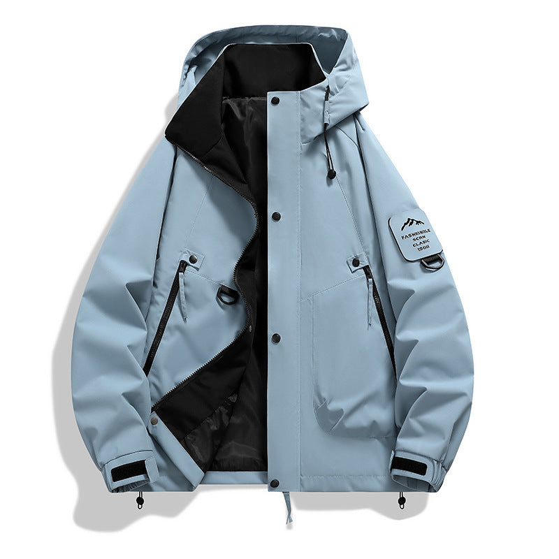 New Men's Casual Waterproof Jacket