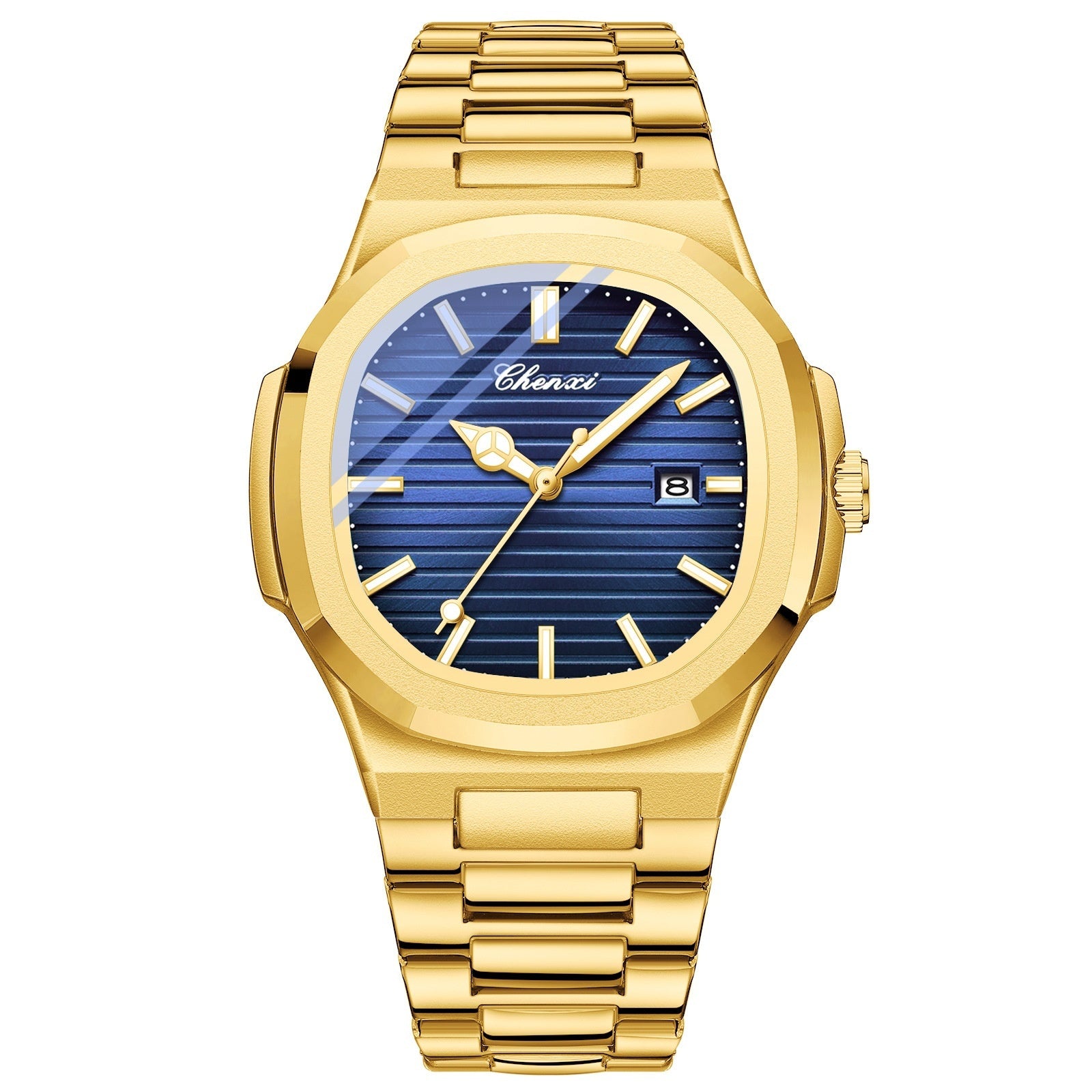 Chenxi Luminous Steel Couple Watch Chenxi Steel Watch Couple Luminous Water | Ectron Online