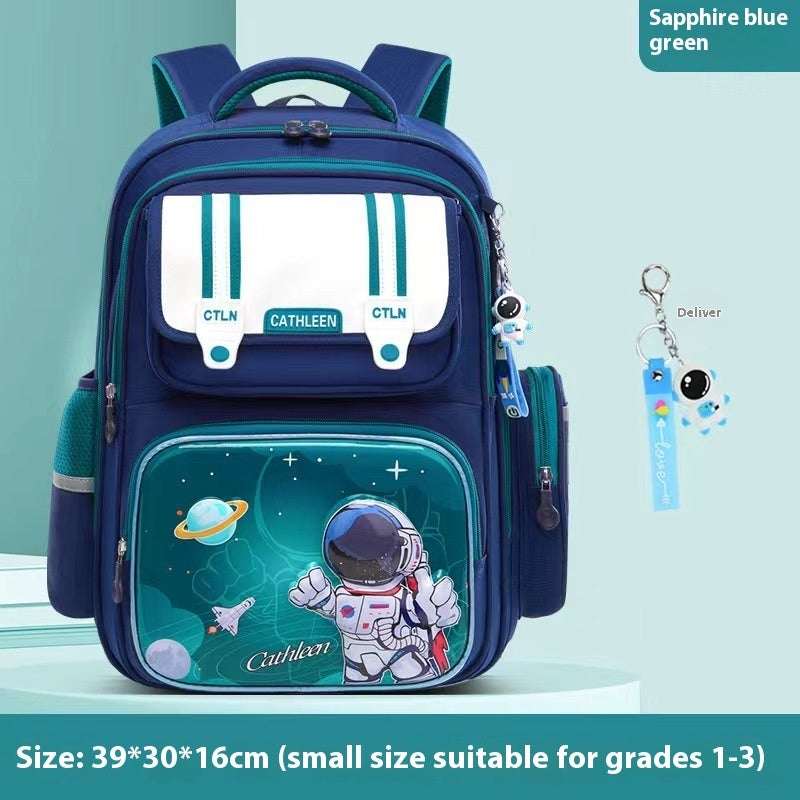 Kids Astronaut Cartoon Backpack | Lightweight Waterproof School Bag Student Waterproof And Lightweight Astro | Ectron Online