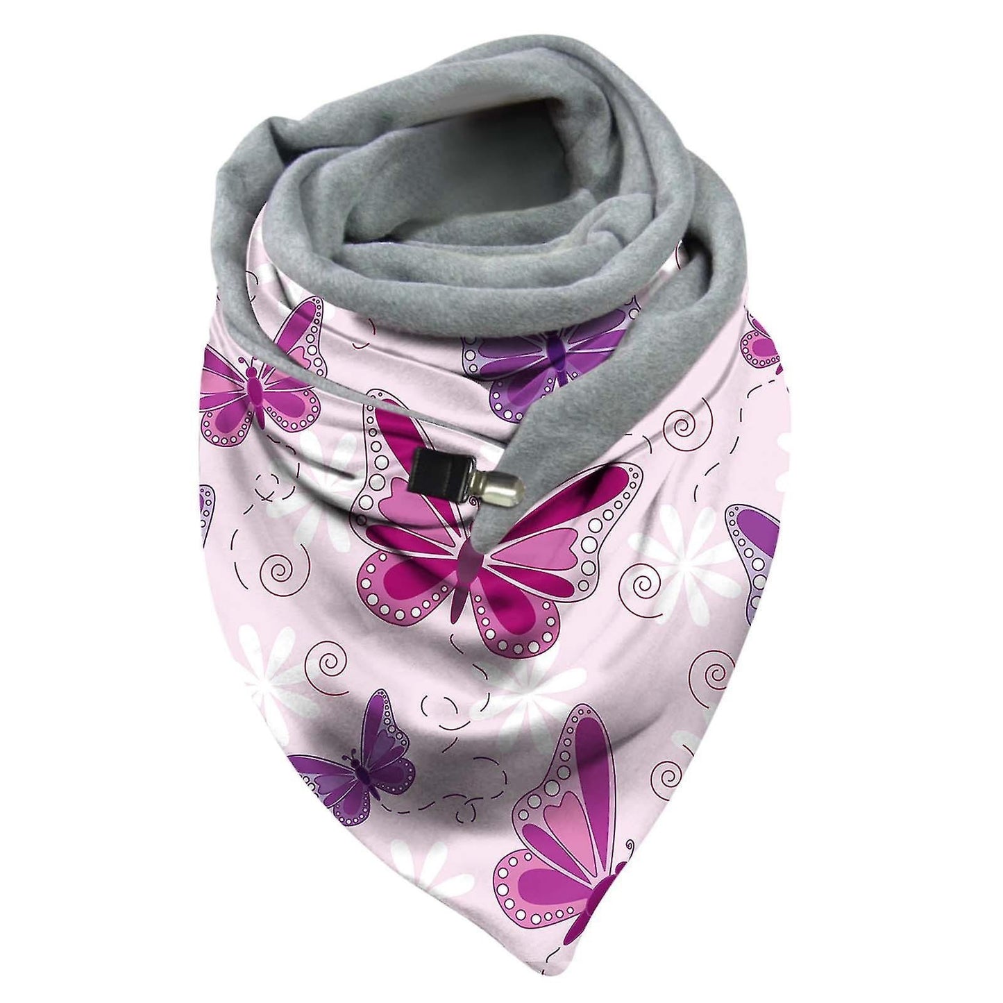 Women's Fashion Leisure Warm Clip Scarf