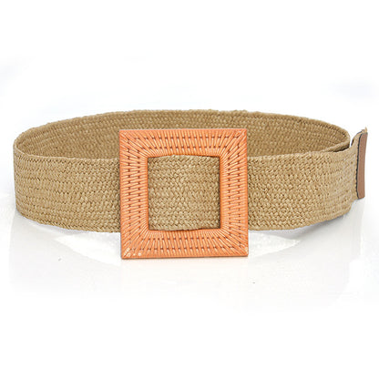 Bohemian Holiday Linen Woven Belt
