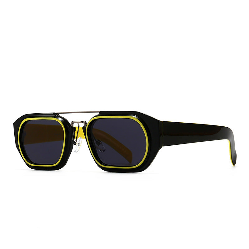 Modern Retro Square Frame Sunglasses Men’s Sunglasses | Ectron Online