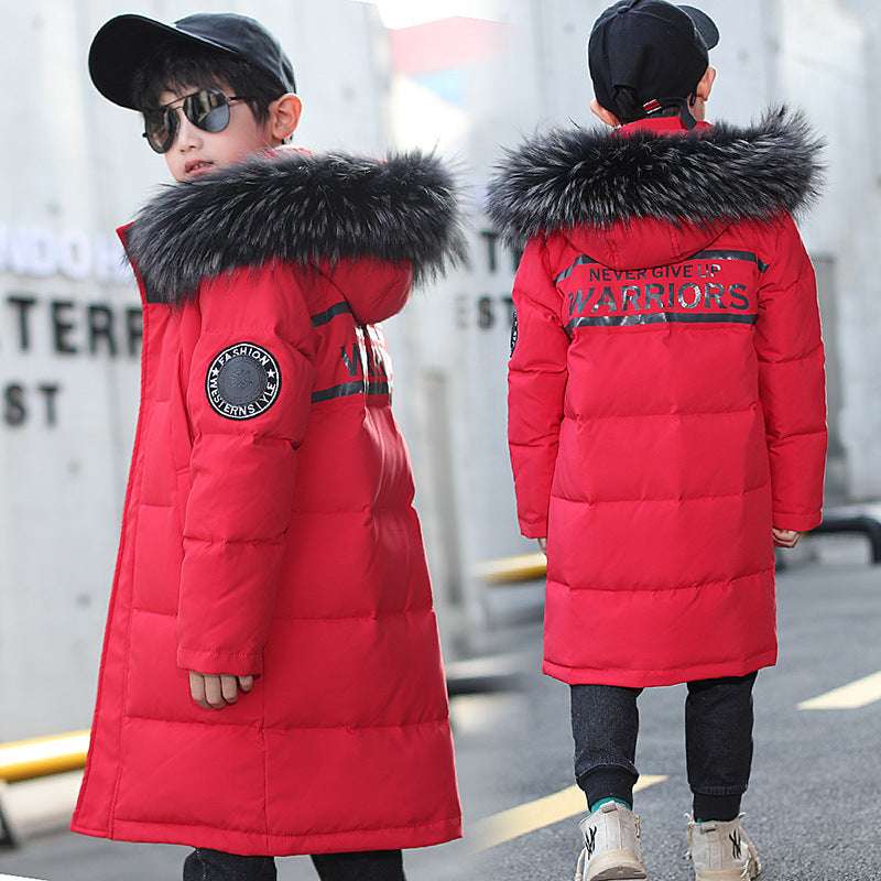 New Mid-Length Thick White Duck Down Jacket - Warm Coat New Mid-length Thick White Duck Down Jac | Ectron Online
