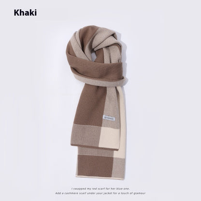 Men's Winter Outdoor Windproof Scarf