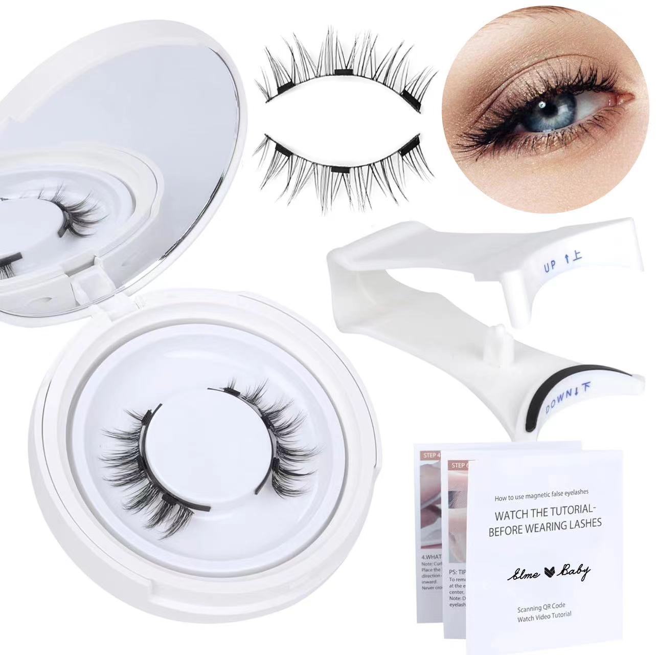 Magnetic Suction False Eyelashes - "Little Devil" Supernatural Magnet Suit