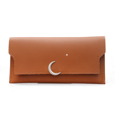 Star Moon Rivet Zipper Soft Leather Coin Wallet Star Moon Rivet Zipper Soft Leather Coin | Ectron Online