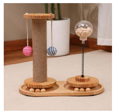 Cat Treat Dispenser Toy with Catnip & Slow Feeder for Pets Cat Treats Dispenser Cat Treat Dispenser | Ectron Online