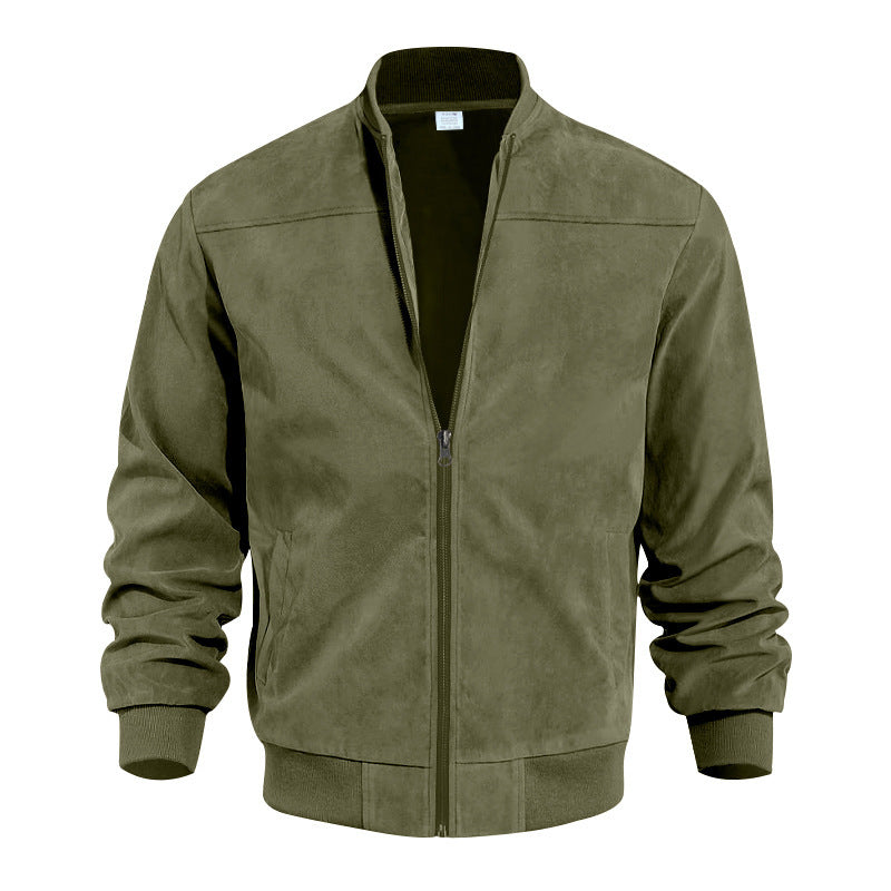 Men's Suede Casual Retro Jacket