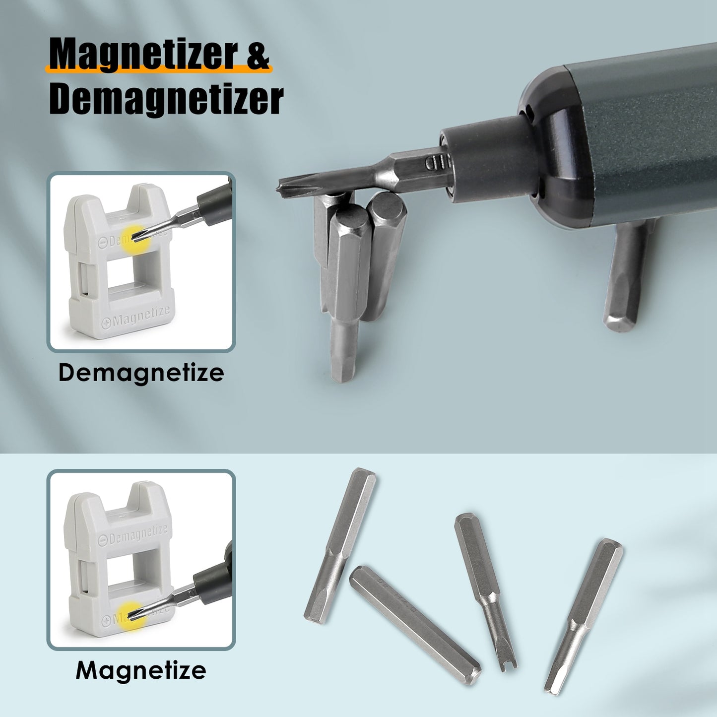70-in-1 Mini Electric Screwdriver Kit - Rechargeable Repair Tool