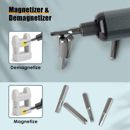 70-in-1 Mini Electric Screwdriver Kit - Rechargeable Repair Tool