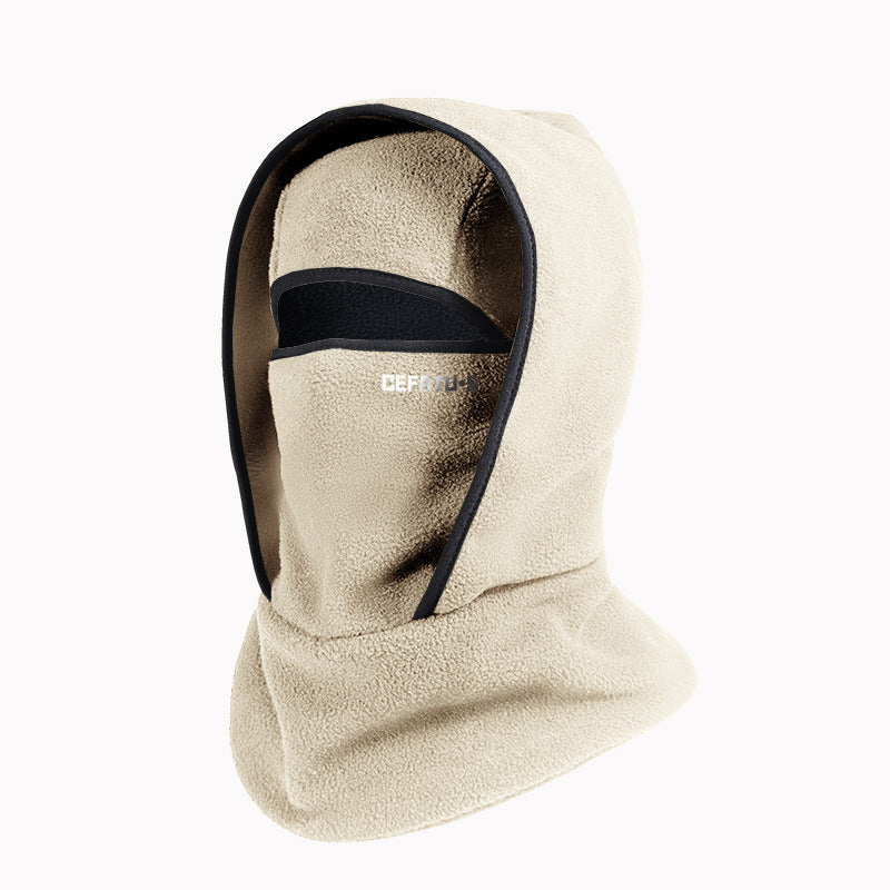 Outdoor Winter Warm Hat and Scarf Integrated Headgear Outdoor Winter Warm Hat And Scarf Integr | Ectron Online