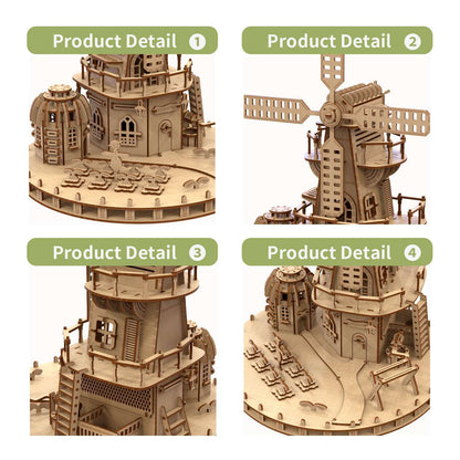 Williams Manor 3D Wooden Puzzle Fashion Simple Williams Manor Shape Puzz | Ectron Online