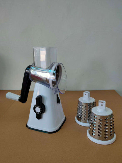 Multi-functional Hand Drum Vegetable Cutter & Slicer – Easy Chopping