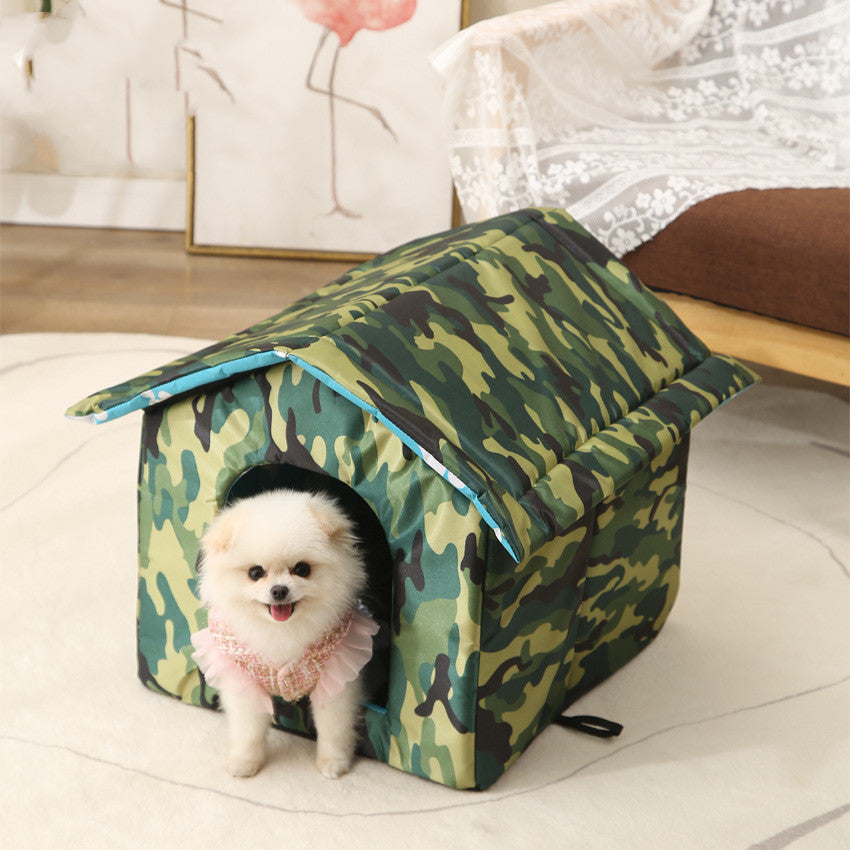 Waterproof Pet Dog and Cat Kennel Waterproof Pet Dog And Cat Kennel Warm F | Ectron Online