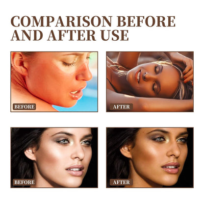Beach Bronze Tanning Cream - Firming & Moisturizing Self-Tanner Tanning Skin Care Cream Summer Beach Sel | Ectron Online