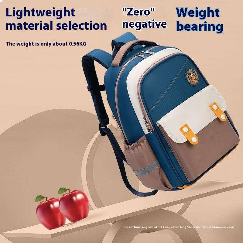 New Primary School Backpack | Ergonomic Student Bag for Kids New Schoolbag For Primary School Student | Ectron Online