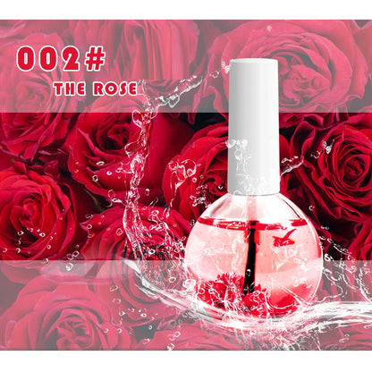 Dried Flower Nail Nutrition Oil - Anti-Agnail & Edge Moisturizing Coat Nail Beauty Dried Flowers Nutrition Nail | Ectron Online
