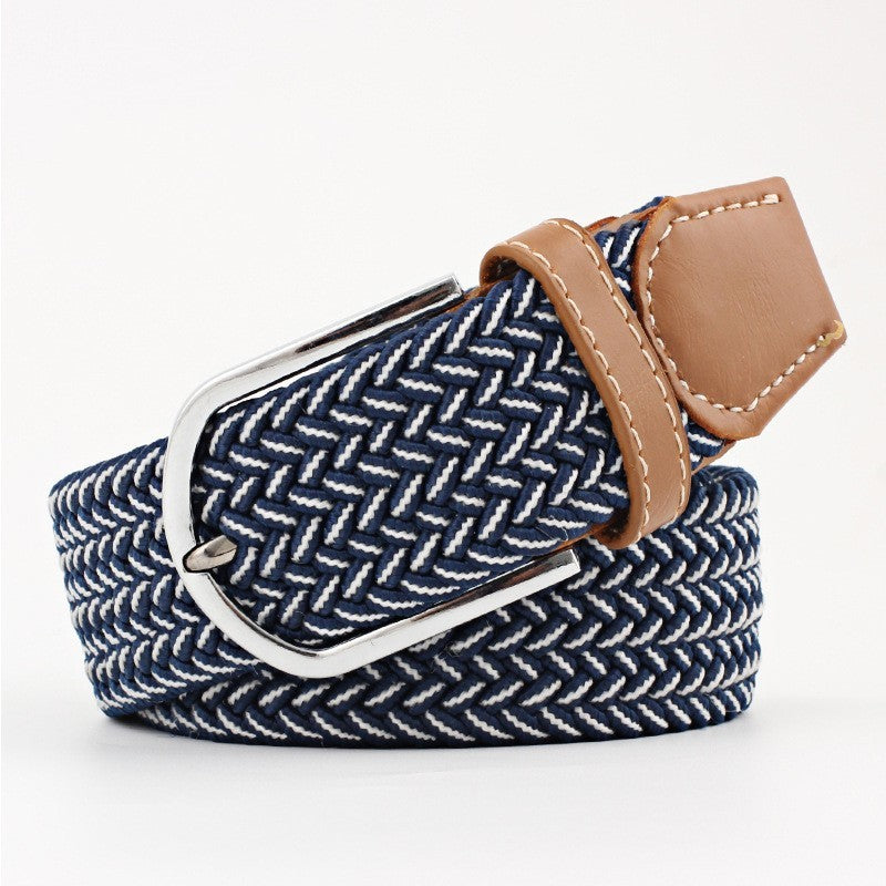 Women's Canvas Pants with Braided Belt Women's Canvas Belt Student Pants Casual | Ectron Online