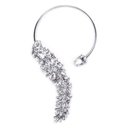 Luxury Full Diamond Flower Necklace