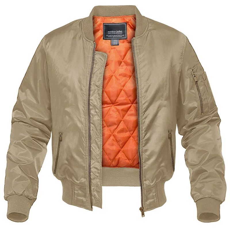 Men's Plus Size Cotton Jacket Plus Size Fat Guy Sports Casual Cotton J | Ectron Online