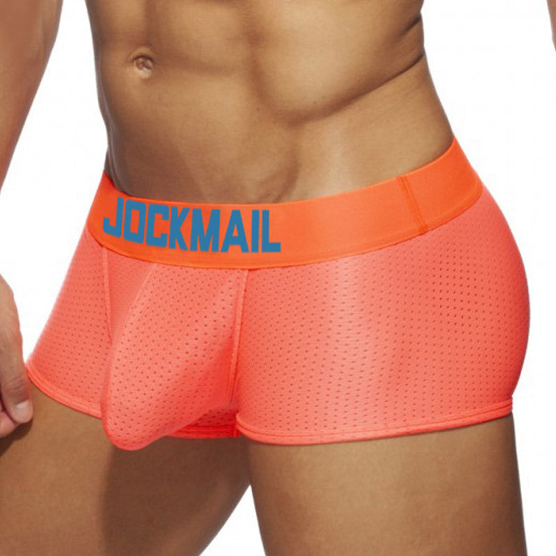 Men’s Ice Silk Boxers – Mesh Quick-Dry Breathable Youth Underwear Mesh Quick-drying Panties Men's Boxers I | Ectron Online