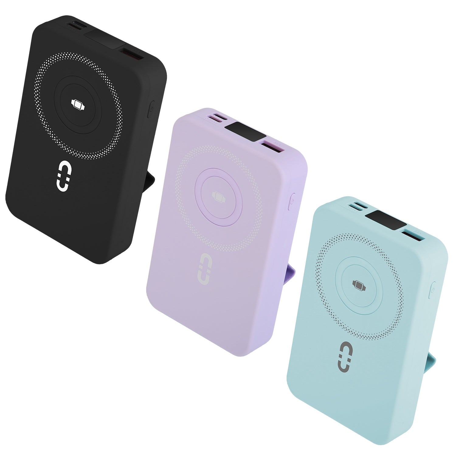 3-in-1 MagSafe Power Bank 10000mAh | PD20W Fast Charger with Stand