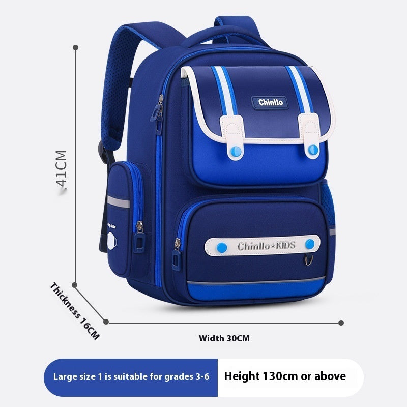 Lightweight Waterproof Kids' Schoolbag –Spine Support & Large Capacity Lightweight Waterproof Kids' Schoolbag –Spine Support & Large Capacity | Ectron Online