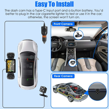 4-Channel 360° Dash Cam with 128GB Card 4 Channel Car Dash Cam With 128G MMC Car | Ectron Online