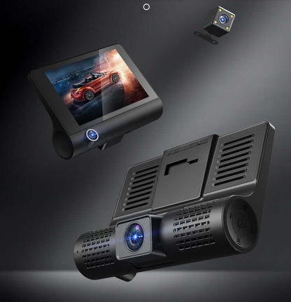 1080P HD 3-Channel Dash Cam 1080P High-definition Three-record Drivi | Ectron Online
